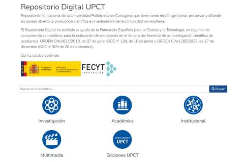 Imagen del Repositorio Digital de la UPCT.